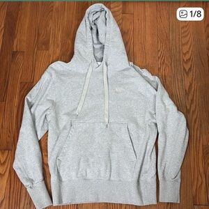 Nike Sportswear Classic GRAY 
Sweatshirt: Pullover with Hoodie 
Size: Mens Small